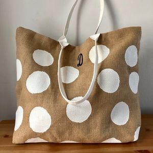NWOT Large Tote Bag w/ D Monogram